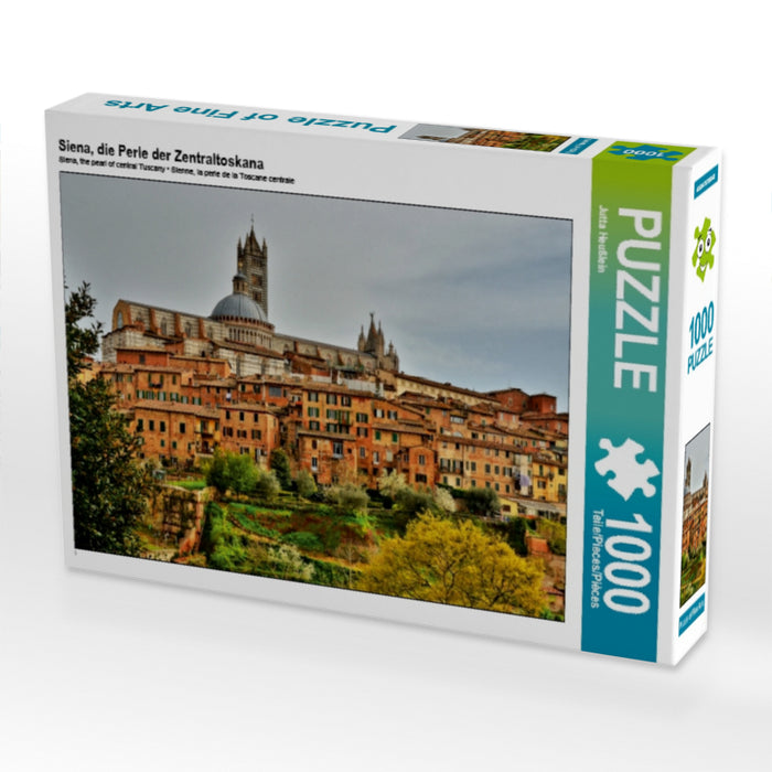 Siena, die Perle der Zentraltoskana - CALVENDO Foto-Puzzle - calvendoverlag 29.99