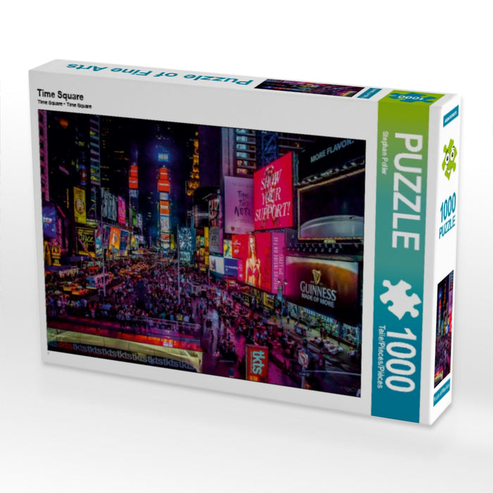 Time Square - CALVENDO Foto-Puzzle - calvendoverlag 29.99