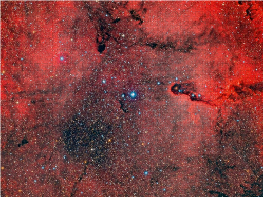 Elefantenrüssel-Nebel IC 1396 - CALVENDO Foto-Puzzle - calvendoverlag 29.99
