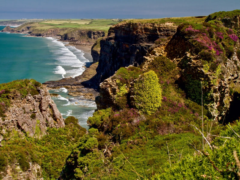 Küstenlandschaft bei Broad Haven   Wales/England - CALVENDO Foto-Puzzle - calvendoverlag 29.99