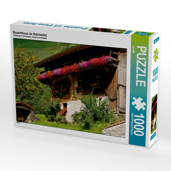 Bauernhaus im Schnalstal - CALVENDO Foto-Puzzle - calvendoverlag 29.99