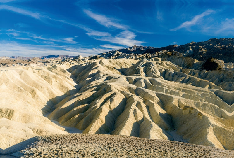 Toile textile haut de gamme Toile textile haut de gamme 120 cm x 80 cm paysage Zabriski Point, parc national de la Vallée de la Mort, Californie 