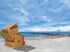 Einsamer Strandkorb an der Ostsee - CALVENDO Foto-Puzzle - calvendoverlag 29.99