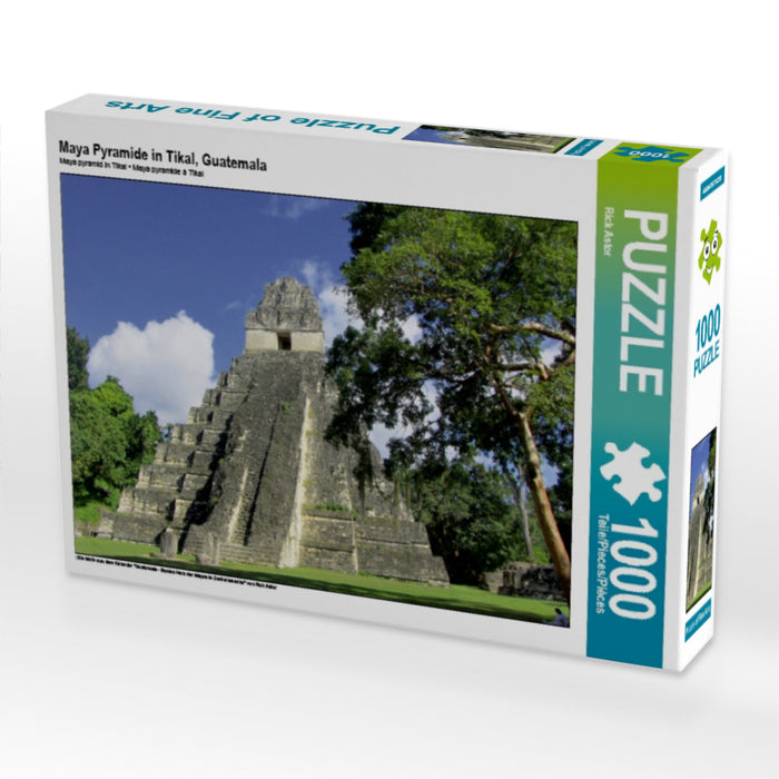 Maya Pyramide in Tikal, Guatemala - CALVENDO Foto-Puzzle - calvendoverlag 29.99