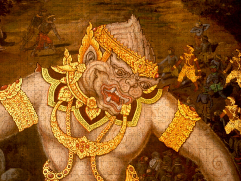 Hanuman - als Riese - CALVENDO Foto-Puzzle - calvendoverlag 29.99