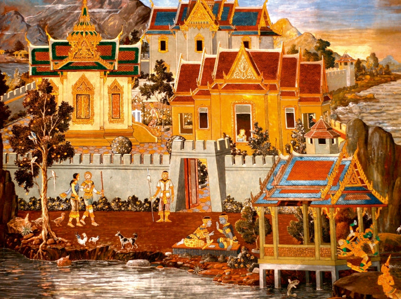 Königshaus von Ayuthaya - CALVENDO Foto-Puzzle - calvendoverlag 29.99