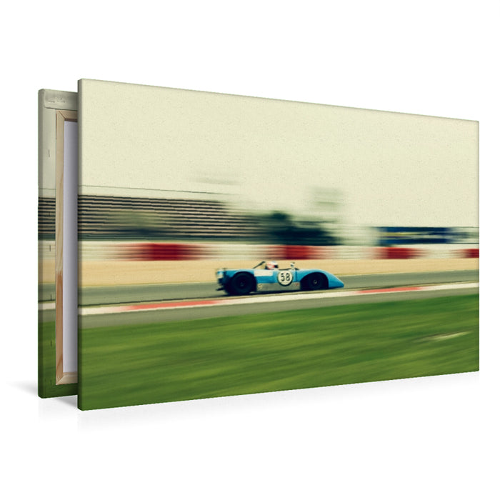 Premium Textil-Leinwand Premium Textil-Leinwand 120 cm x 80 cm quer Supersports Racing