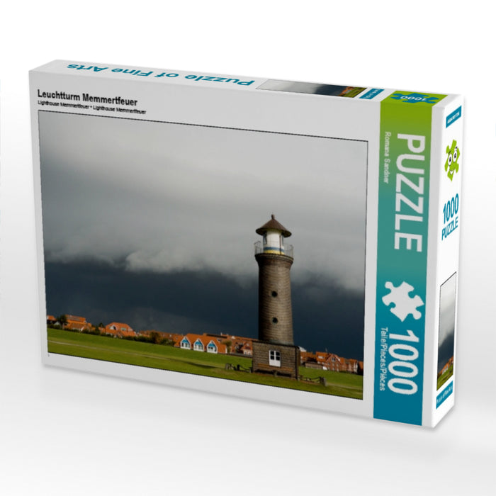 Leuchtturm Memmertfeuer - CALVENDO Foto-Puzzle - calvendoverlag 29.99