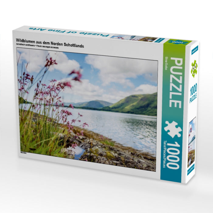 Wildblumen aus dem Norden Schottlands - CALVENDO Foto-Puzzle - calvendoverlag 34.99