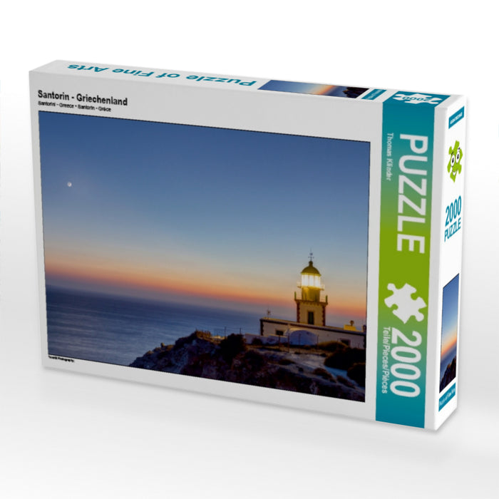 Santorin - Griechenland - CALVENDO Foto-Puzzle - calvendoverlag 39.99