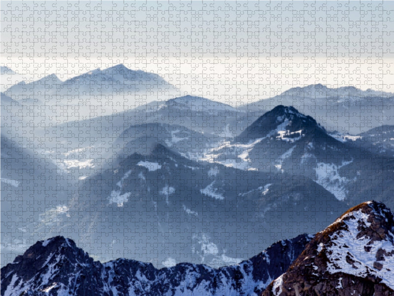 Oberallgäuer Alpen - Deutschland - CALVENDO Foto-Puzzle - calvendoverlag 39.99