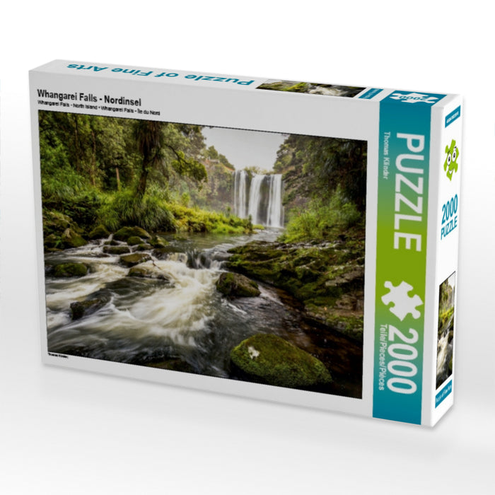 Whangarei Falls - Nordinsel - CALVENDO Foto-Puzzle - calvendoverlag 39.99