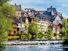 Marburg an der Lahn, Blick vom Hirsefeldsteg - CALVENDO Foto-Puzzle - calvendoverlag 29.99