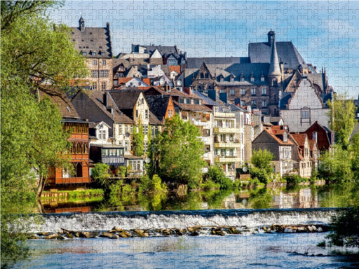 Marburg an der Lahn, Blick vom Hirsefeldsteg - CALVENDO Foto-Puzzle - calvendoverlag 29.99
