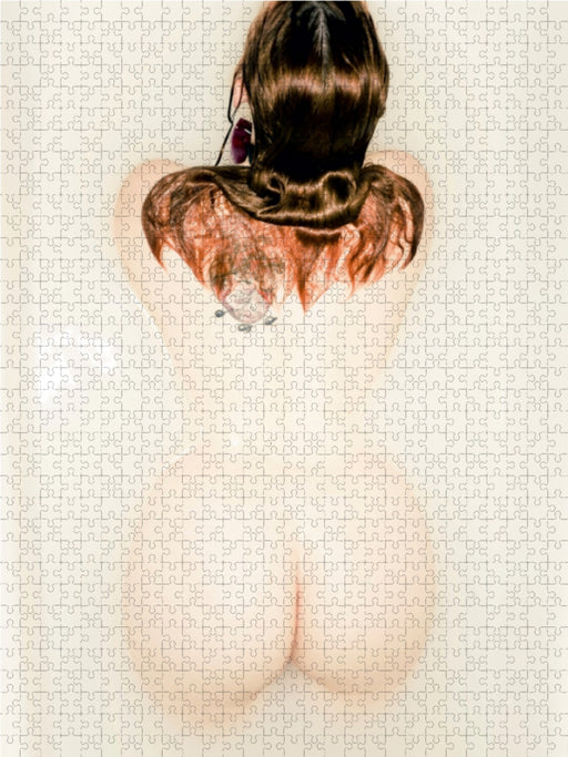 Nackter Rücken in der Badewanne - CALVENDO Foto-Puzzle - calvendoverlag 29.99