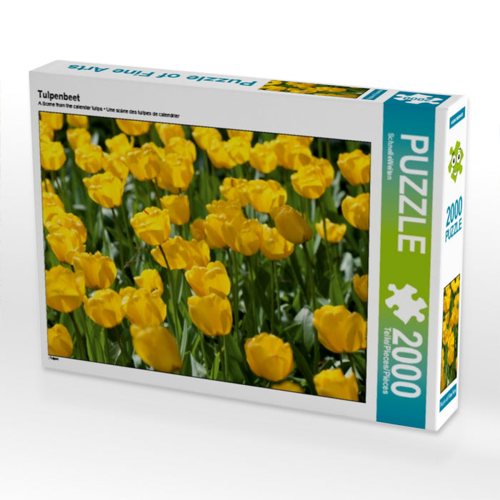 Tulpenbeet - CALVENDO Foto-Puzzle - calvendoverlag 39.99