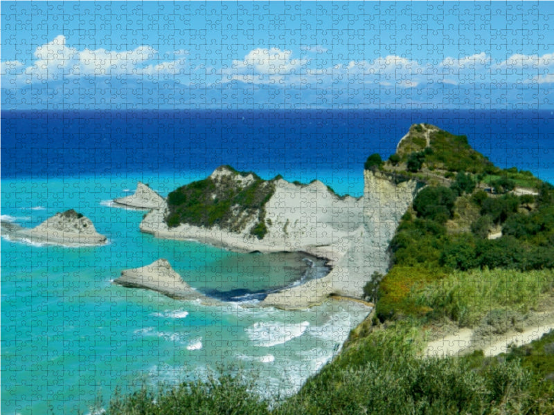 Kap Drastis, Korfu - CALVENDO Foto-Puzzle - calvendoverlag 29.99