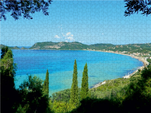 Bucht von Ágios Geórgios - CALVENDO Foto-Puzzle - calvendoverlag 29.99