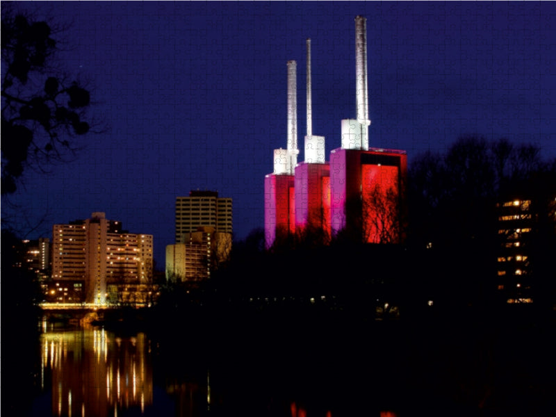 Hannover in der Nacht - CALVENDO Foto-Puzzle - calvendoverlag 39.99