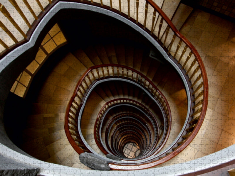 Treppenhäuser - CALVENDO Foto-Puzzle - calvendoverlag 39.99