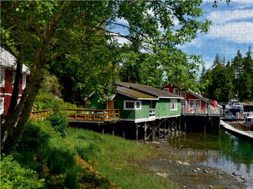 Telegraph Cove - CALVENDO Foto-Puzzle - calvendoverlag 39.99