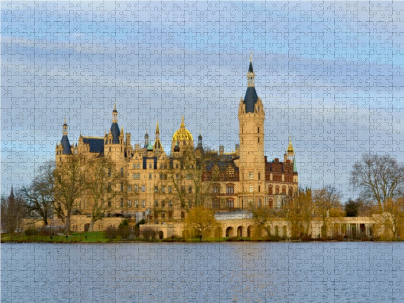 Schweriner Schloß - CALVENDO Foto-Puzzle - calvendoverlag 39.99