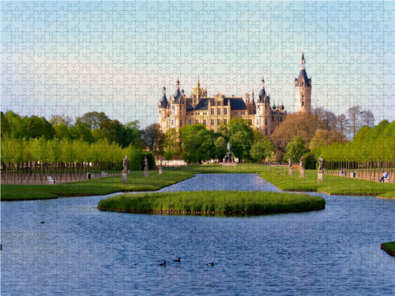 Schloßgarten - CALVENDO Foto-Puzzle - calvendoverlag 39.99