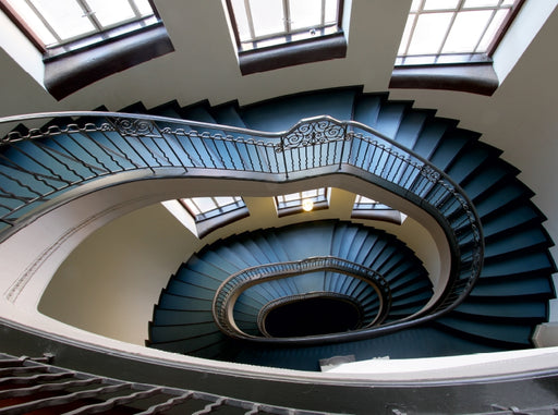 Die blaue Treppe - CALVENDO Foto-Puzzle - calvendoverlag 39.99