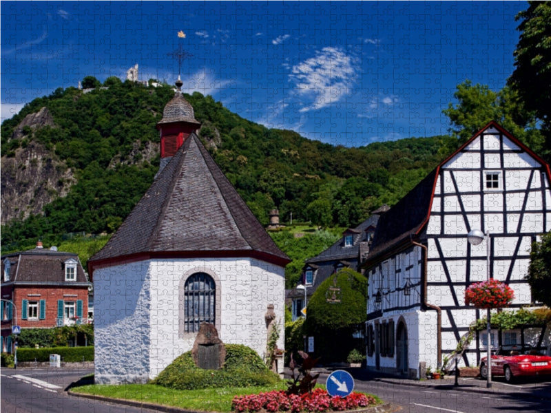 Rhöndorfer Hauptstrasse, Marienkapelle - CALVENDO Foto-Puzzle - calvendoverlag 29.99