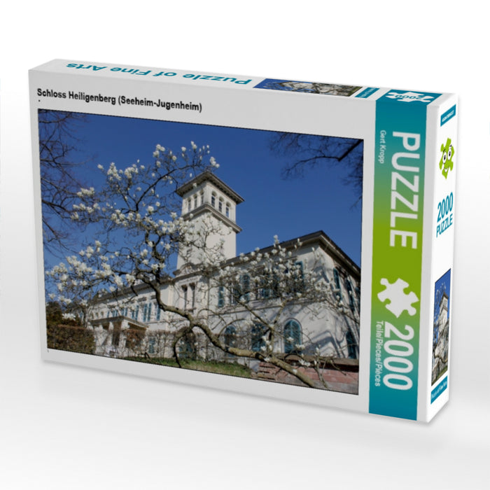 Schloss Heiligenberg (Seeheim-Jugenheim) - CALVENDO Foto-Puzzle - calvendoverlag 39.99