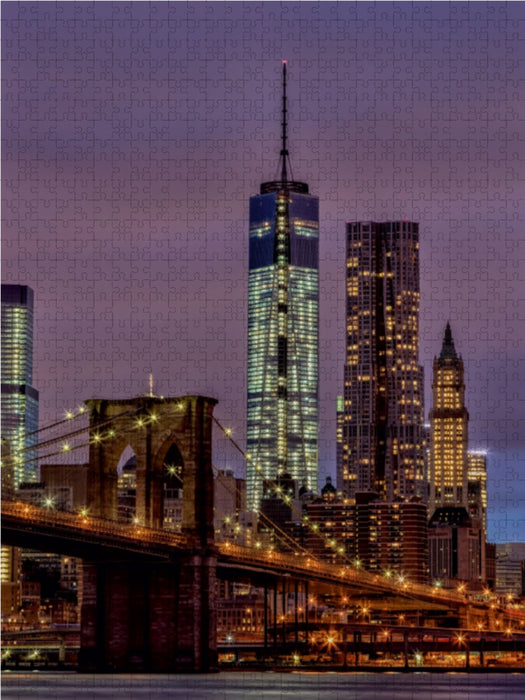 New York City Geburtstagskalender - CALVENDO Foto-Puzzle - calvendoverlag 39.99