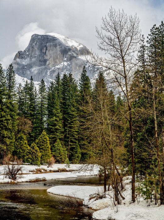 Es ist Winter im Yosemite Valley - CALVENDO Foto-Puzzle - calvendoverlag 39.99