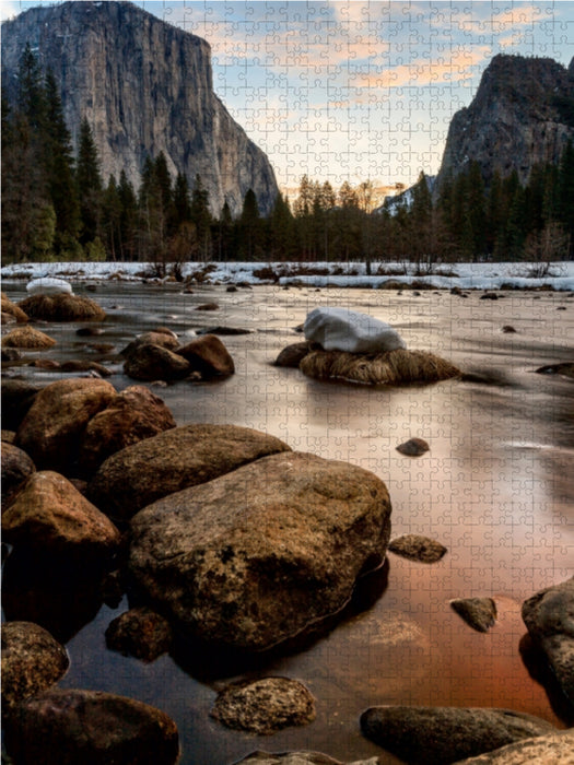 El Capitan am Morgen - CALVENDO Foto-Puzzle - calvendoverlag 29.99