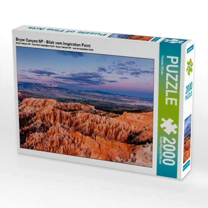 Bryce Canyon NP - Blick vom Inspiration Point - CALVENDO Foto-Puzzle - calvendoverlag 29.99
