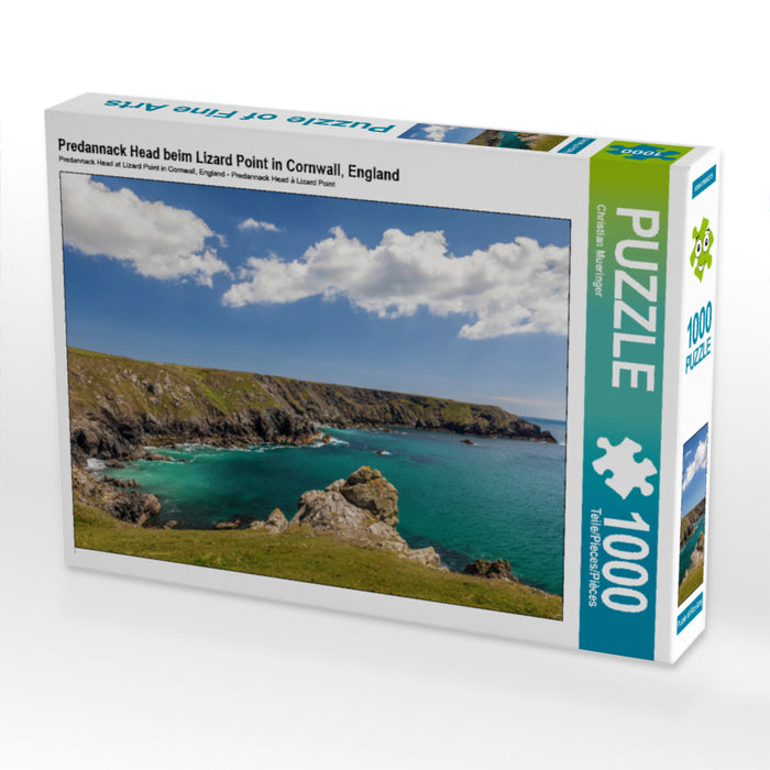 Predannack Head beim Lizard Point in Cornwall, England - CALVENDO Foto-Puzzle - calvendoverlag 29.99
