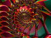 Red Flower Petal Spiral - CALVENDO Foto-Puzzle - calvendoverlag 29.99