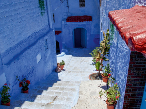 Unterwegs in Chefchaouen - CALVENDO Foto-Puzzle - calvendoverlag 29.99