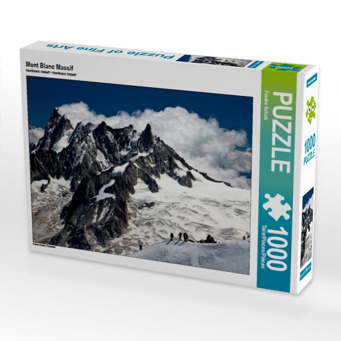 Mont Blanc Massif - CALVENDO Foto-Puzzle - calvendoverlag 29.99