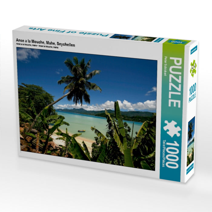 Anse a la Mouche, Mahe, Seychellen - CALVENDO Foto-Puzzle - calvendoverlag 29.99
