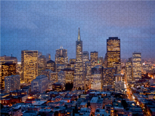 San Francisco Skyline - CALVENDO Foto-Puzzle - calvendoverlag 29.99