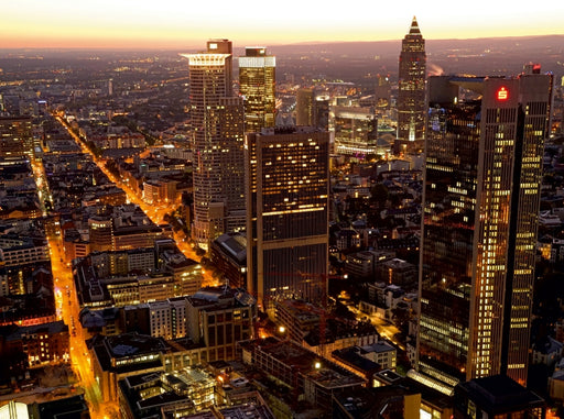 Frankfurt Skyline - Blick vom Main Tower - CALVENDO Foto-Puzzle - calvendoverlag 29.99