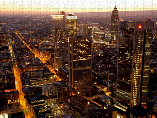 Frankfurt Skyline - Blick vom Main Tower - CALVENDO Foto-Puzzle - calvendoverlag 29.99