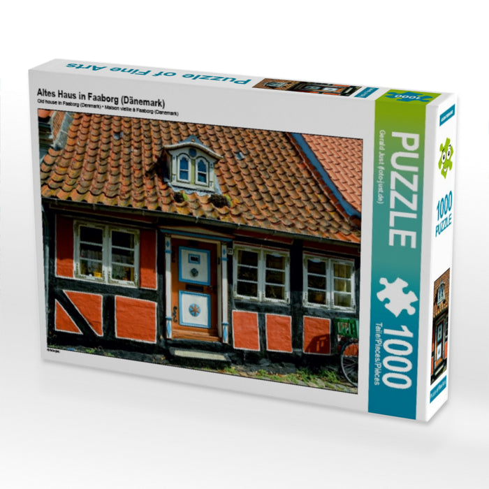 Altes Haus in Faaborg (Dänemark) - CALVENDO Foto-Puzzle - calvendoverlag 29.99