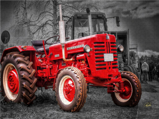 Oldtimer Traktor McCormick - CALVENDO Foto-Puzzle - calvendoverlag 39.99