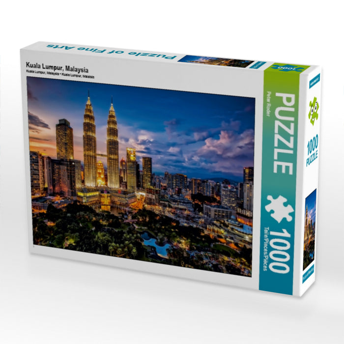 Kuala Lumpur, Malaysia - CALVENDO Foto-Puzzle - calvendoverlag 29.99