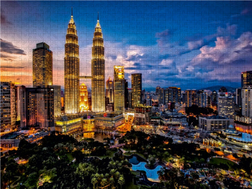 Kuala Lumpur, Malaysia - CALVENDO Foto-Puzzle - calvendoverlag 29.99