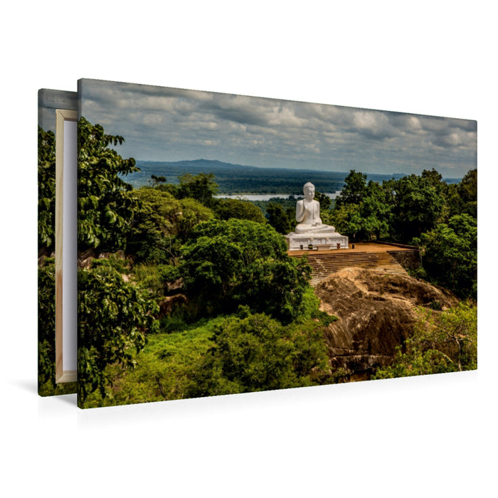 Premium Textil-Leinwand Premium Textil-Leinwand 120 cm x 80 cm quer Ein Motiv aus dem Kalender Eindrücke von Sri Lanka 2018