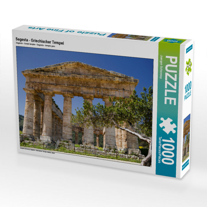 Segesta - Griechischer Tempel - CALVENDO Foto-Puzzle - calvendoverlag 29.99