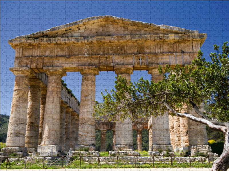 Segesta - Griechischer Tempel - CALVENDO Foto-Puzzle - calvendoverlag 29.99