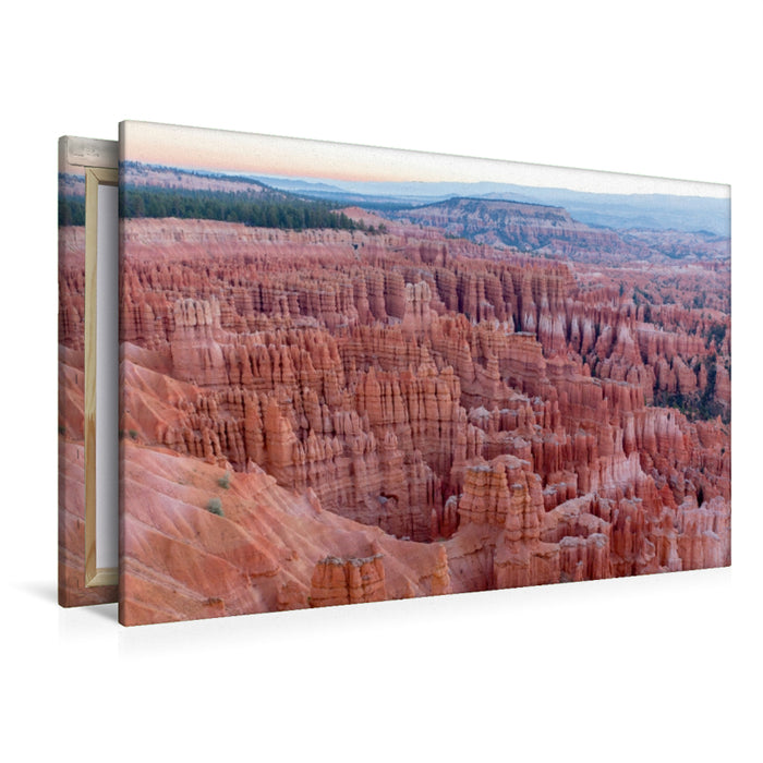 Toile textile haut de gamme Toile textile haut de gamme 120 cm x 80 cm paysage Bryce Canyon, UT 